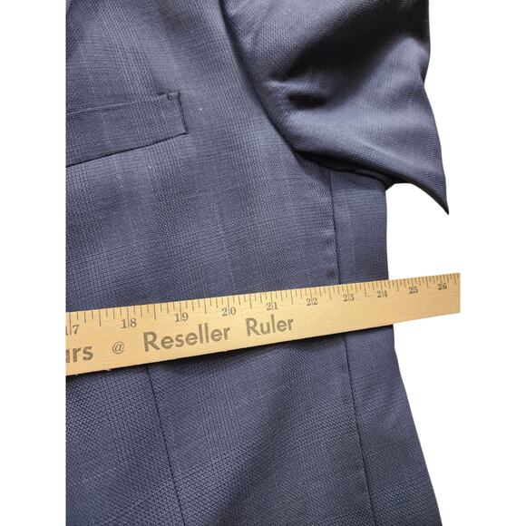 Bartolini Roma Sports Coat Men 48L Blazer Wool Double Breasted Italian - Picture 12 of 14